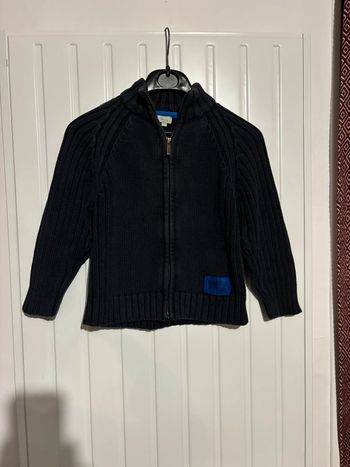 Gilet garçon bleu marine tex kids 5/6ans