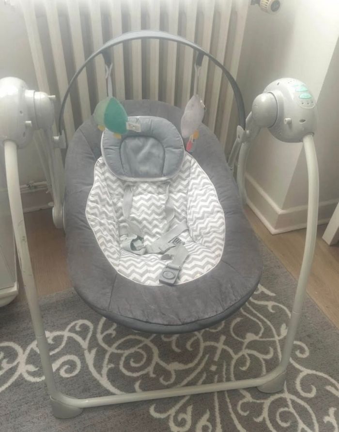 Balancelle bebe badabulle bon etat - photo numéro 2