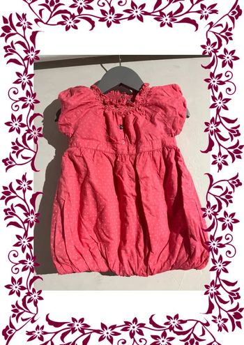 Robe boule à pois 12 mois