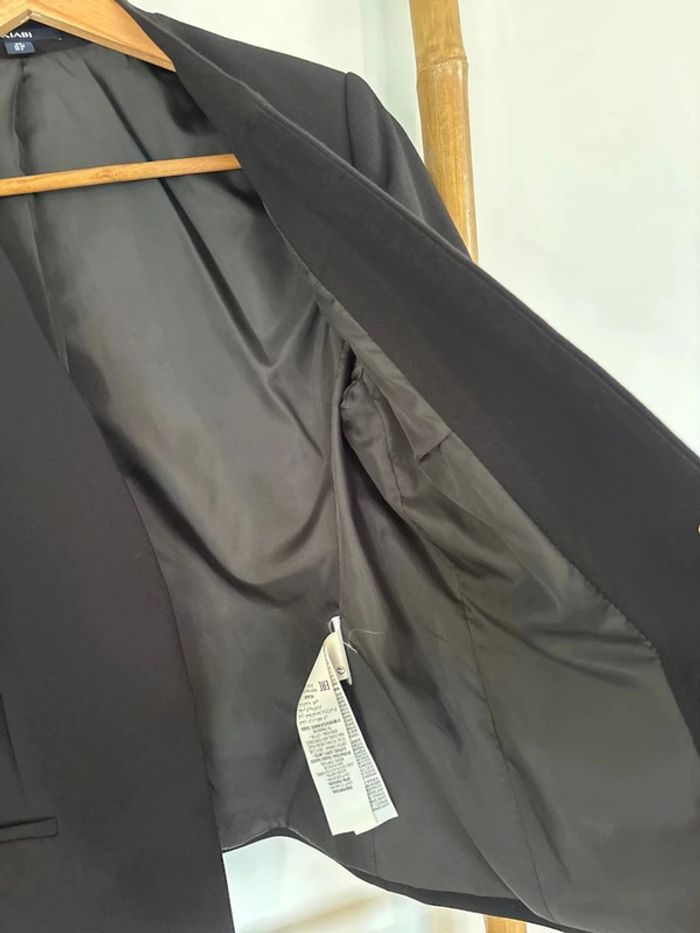 Veste blazer noire Kiabi taille L - photo numéro 5