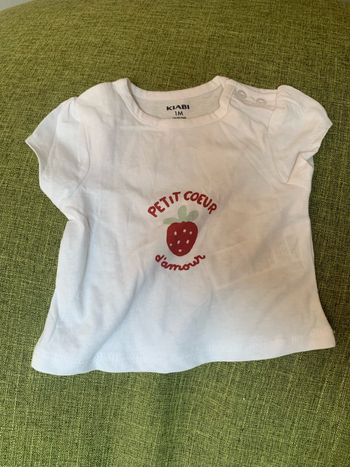 Teeshirt bébé fille
