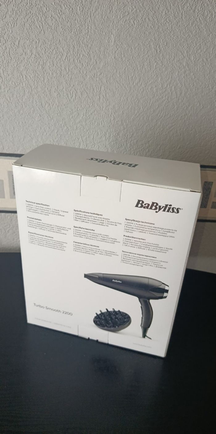 Sèche cheveux babyliss - photo numéro 2