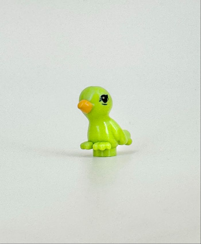 Lego Animaux Friends : Oiseau Vert Lime au bec orange - NEUF