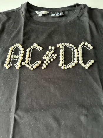 T-shirt noir AC DC