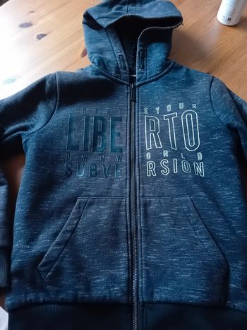 Blouson fourré liberto XS💚💙