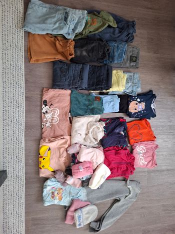 Lot vêtements fille