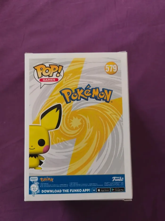 Figurine Funko pop Pokémon Pichu - photo numéro 3
