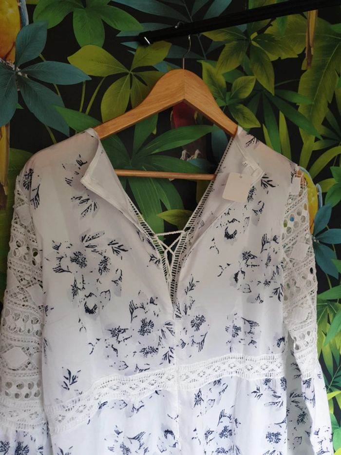 Robe tunique légère brodée - photo numéro 6