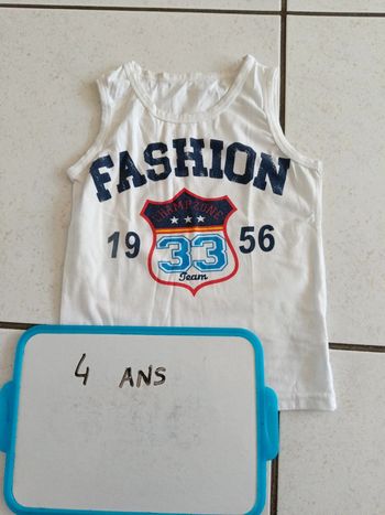 T-shirt sans manches