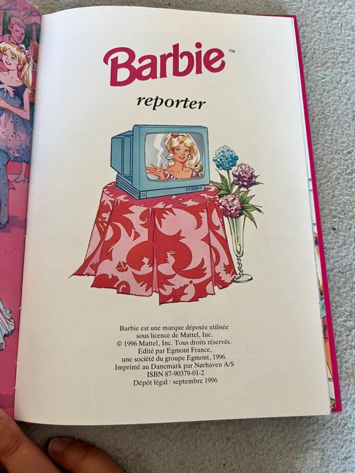 Livre Barbie vintage - photo numéro 2