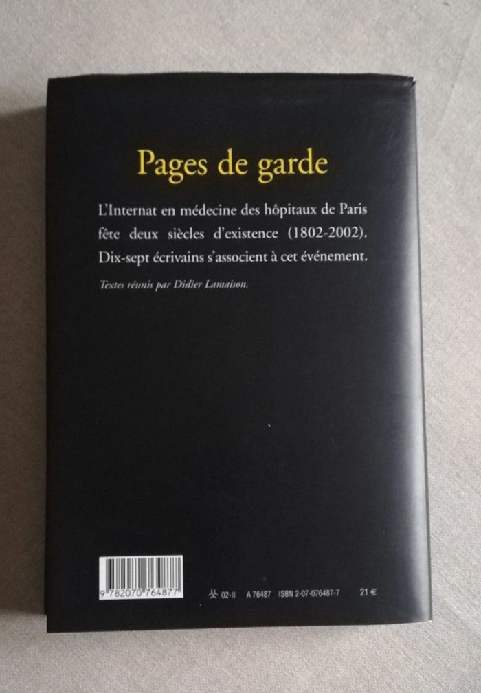 Pages de garde - photo numéro 2