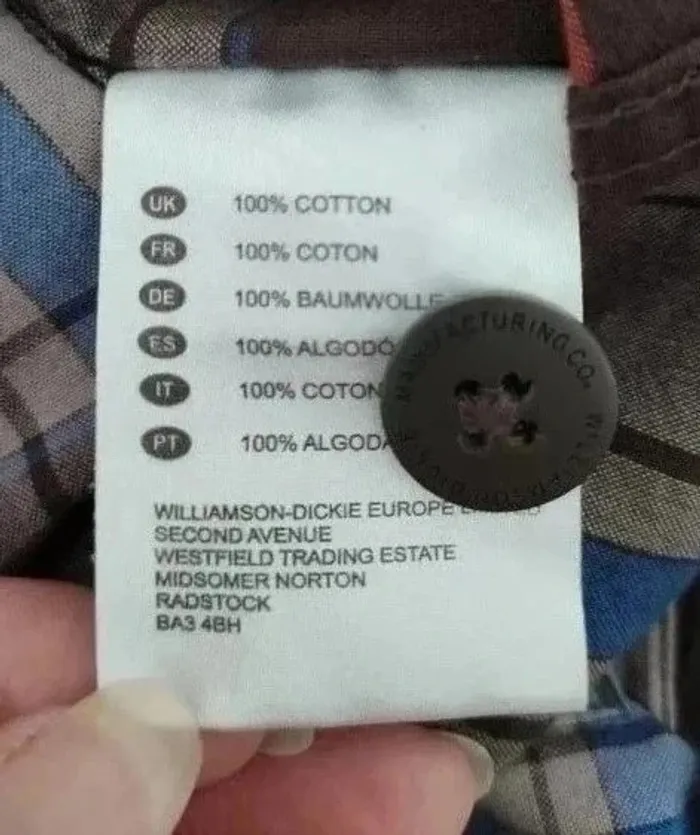 Chemise à carreaux manches longues - Dickies - taille S - photo numéro 4