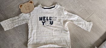 Tee shirt manches longues 6 mois 
