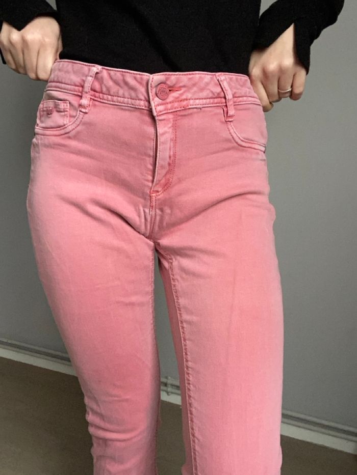 Jean rose kaporal taille s - photo numéro 4