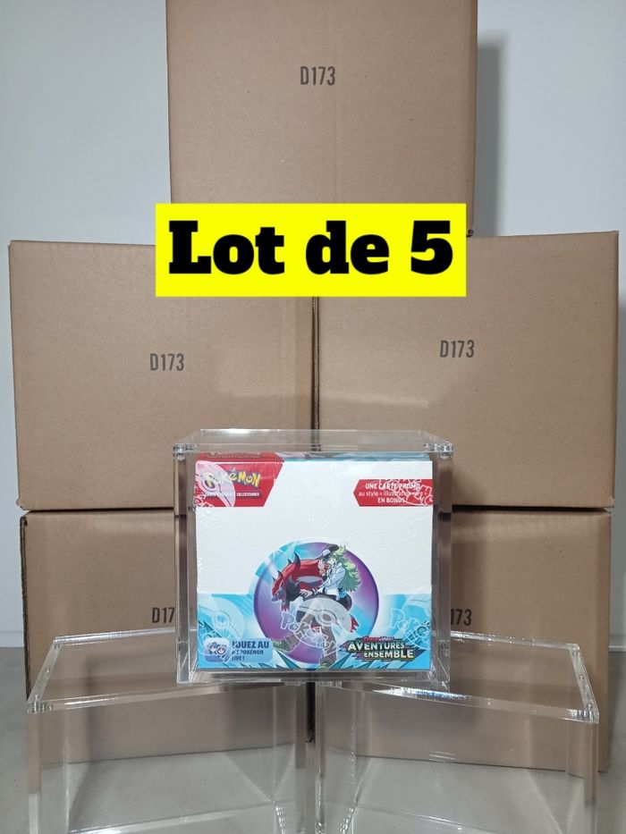 Lot de 5 protections acrylique display