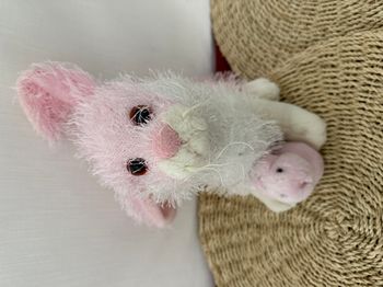 Lapin Webkinz Ganz blanc rose et petit