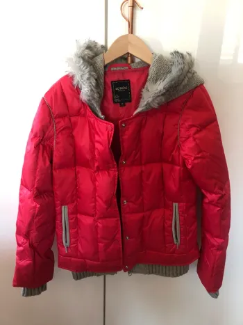 Doudoune femme fuchsia