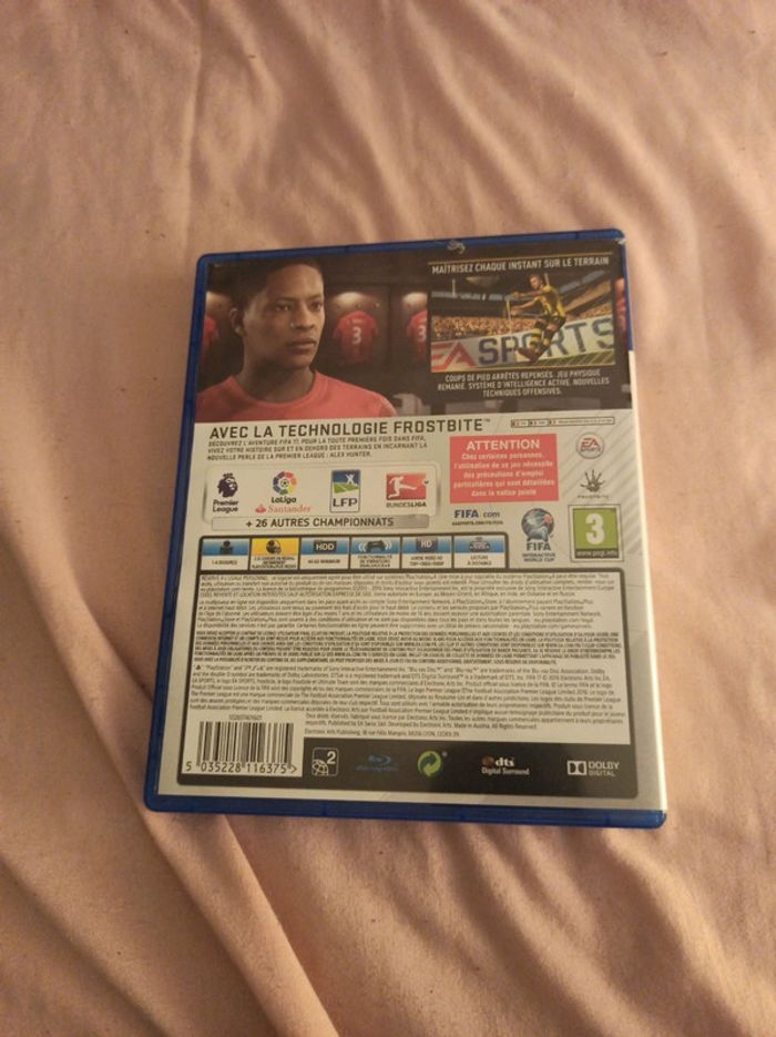 Jeux PS4 FIFA 17. Alex hunter - photo numéro 2