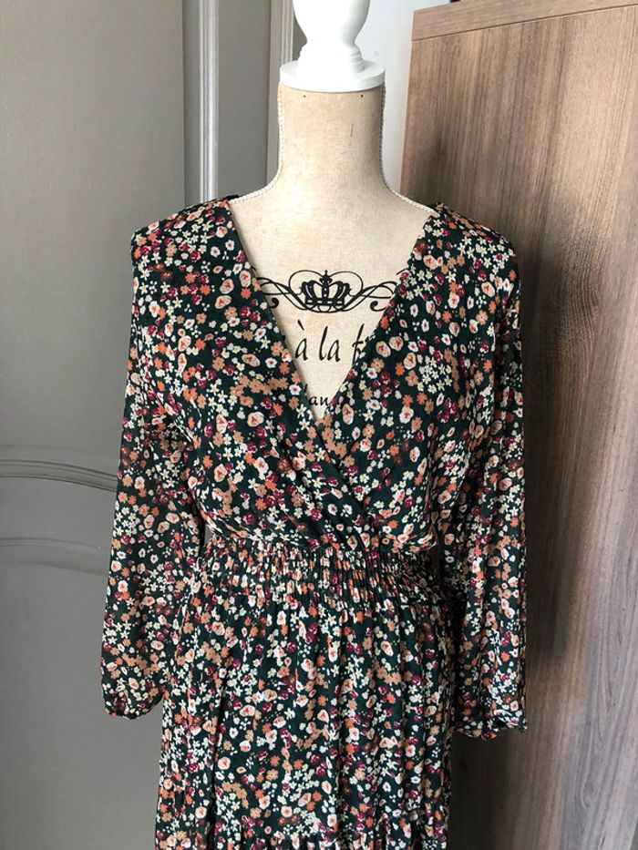 Robe longue été taille 42 impeccable - photo numéro 4