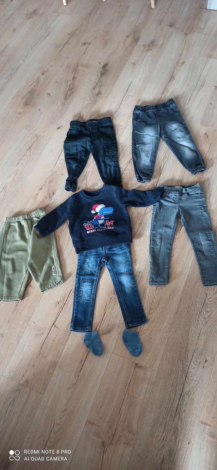 Lot d habits 2 ans hiver