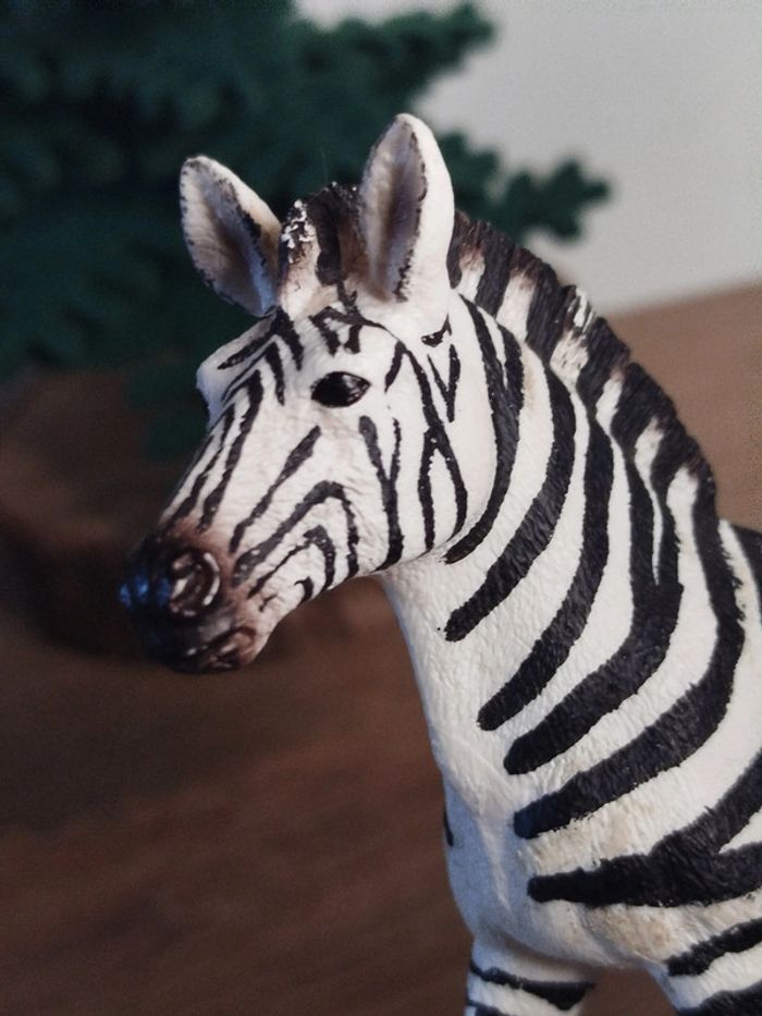 Schleich Zèbre femelle figurine Animal de la savane - photo numéro 2