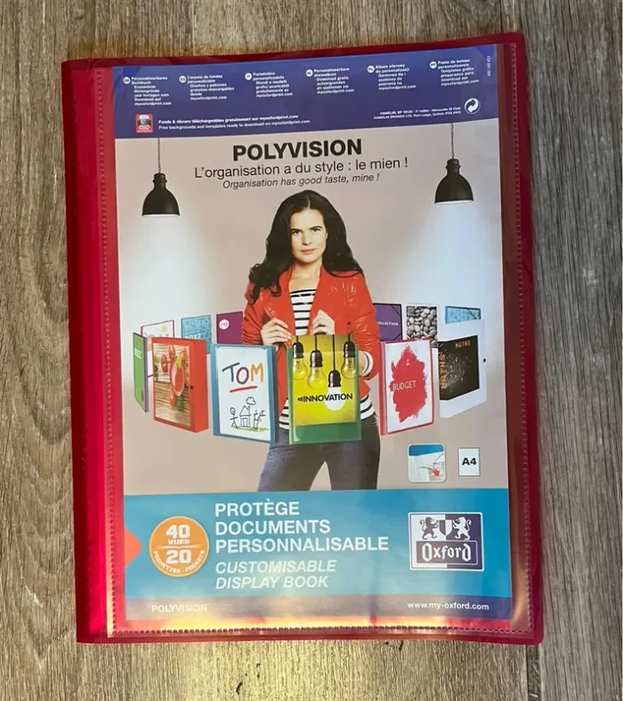 Porte vues personnalisable 40 vues Oxford