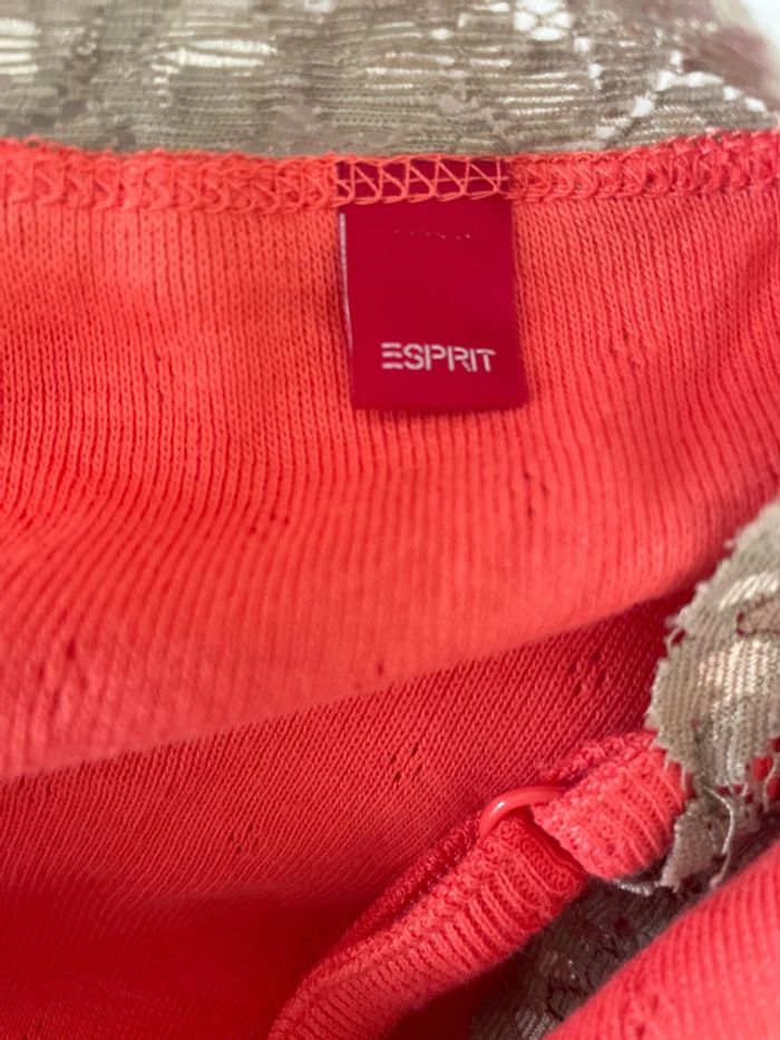 Caraco orange à fines bretelles – Femme – Taille M – Esprit – Parfait état - photo numéro 4
