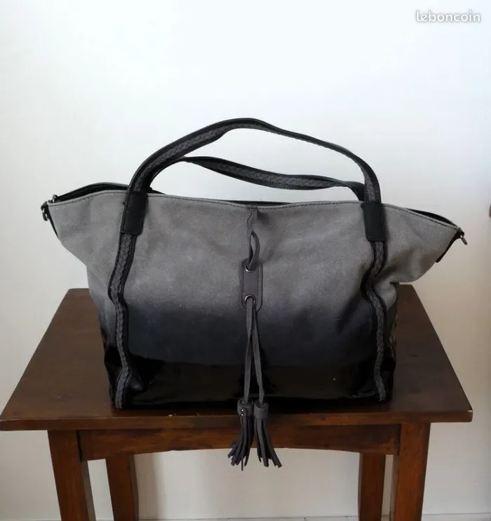 Sac bi-matière Lookat - photo numéro 3