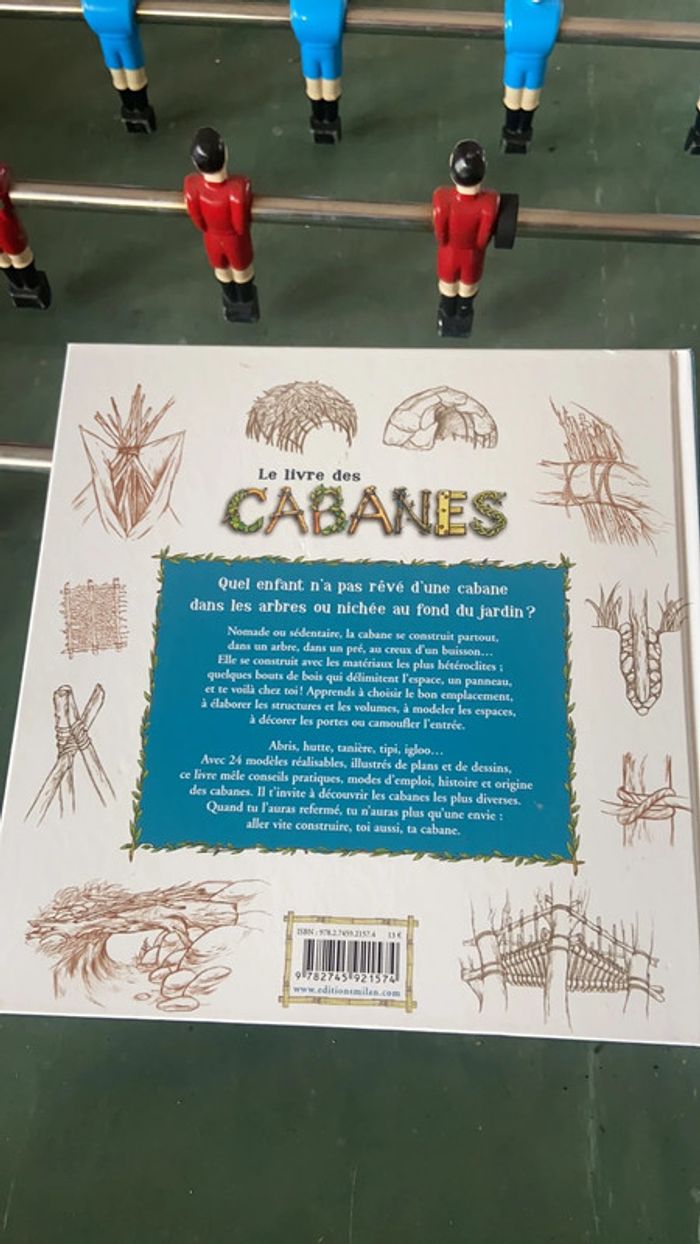 Livre sur les cabanes édition Milan - photo numéro 2