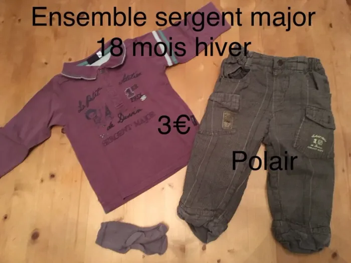Ensemble hiver 18 mois