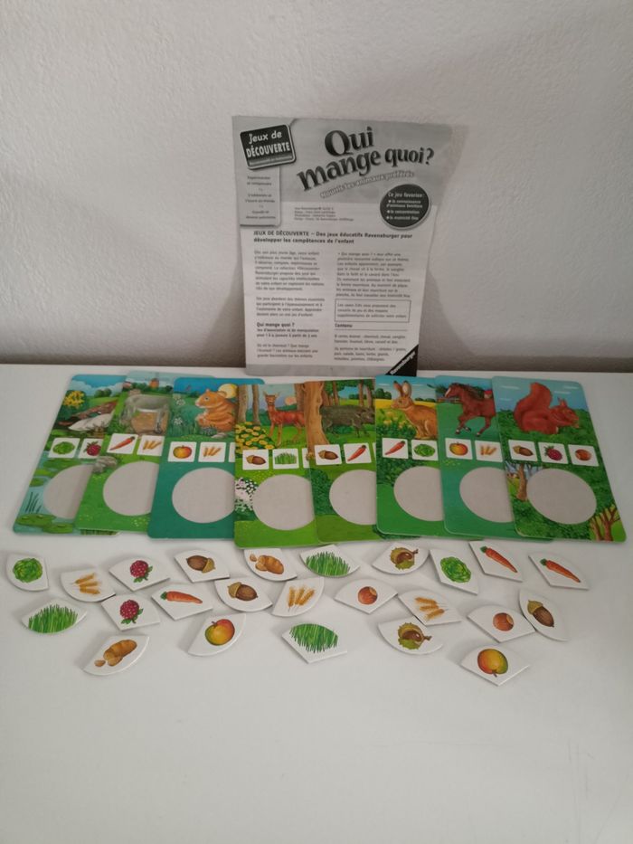 Qui mange quoi ravensburger complet - photo numéro 3