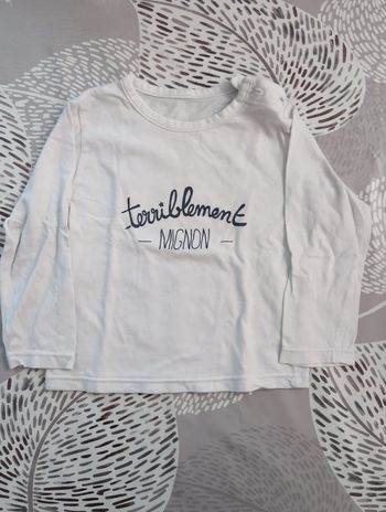 T-shirt garçon 6 mois