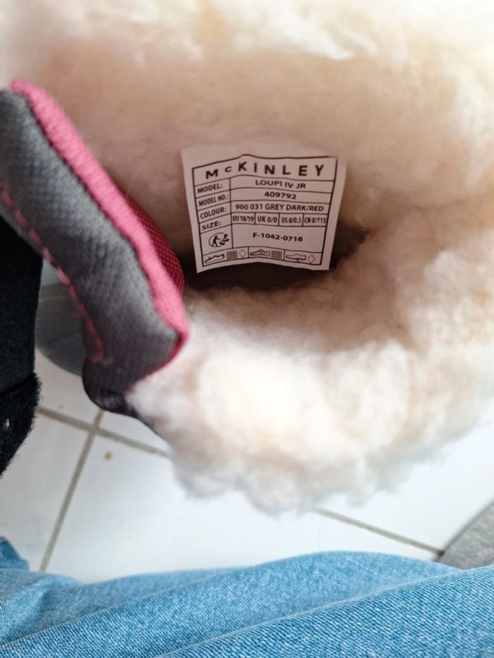 Botte de ski taille 18/19 - photo numéro 4