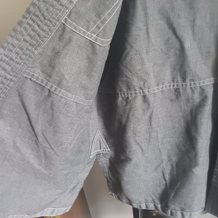 Look tendance surchemise grise casual T42/44..coton et polyester - photo numéro 6