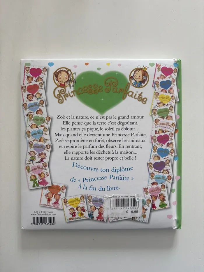 Livre princesse parfaite Zoé aime la nature - photo numéro 2