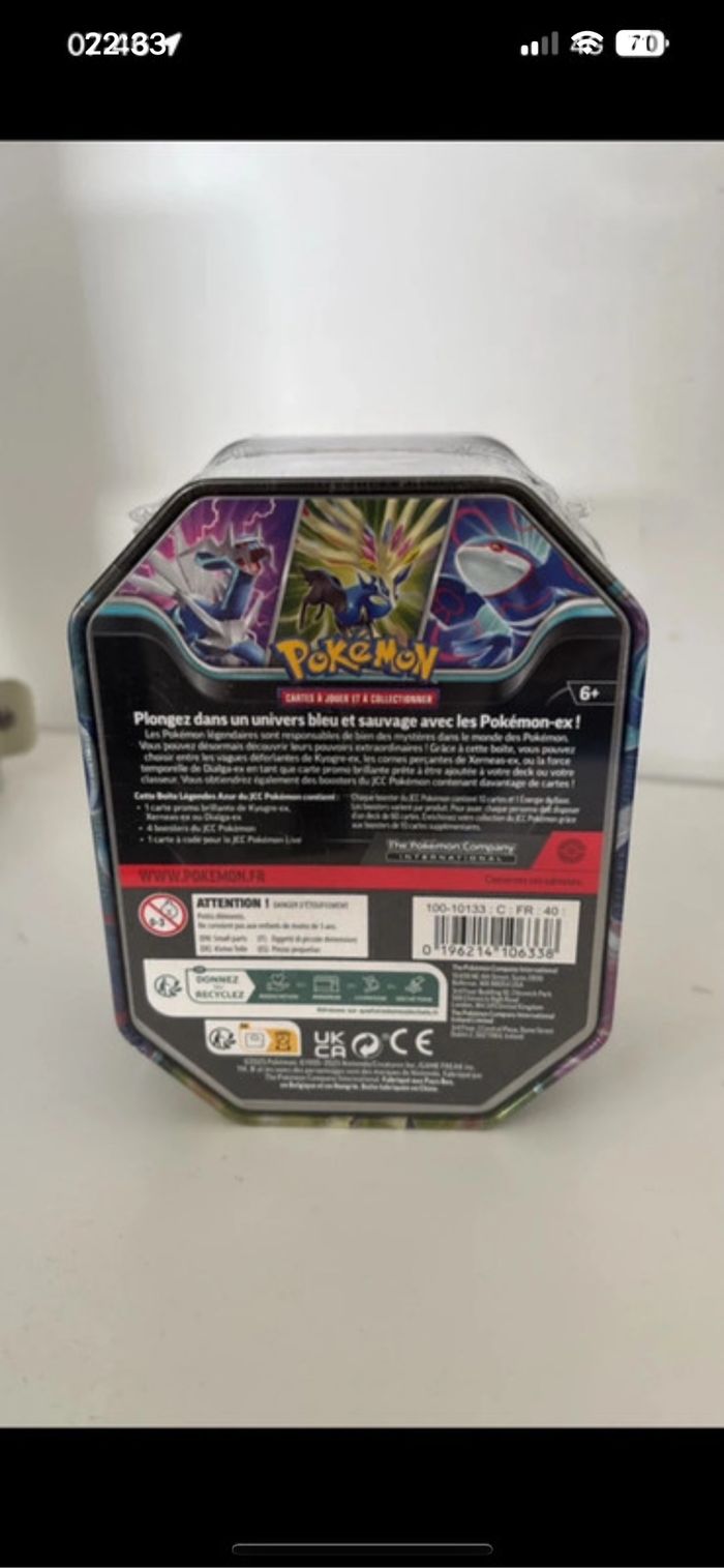 Pokebox dialga Pokémon - photo numéro 2