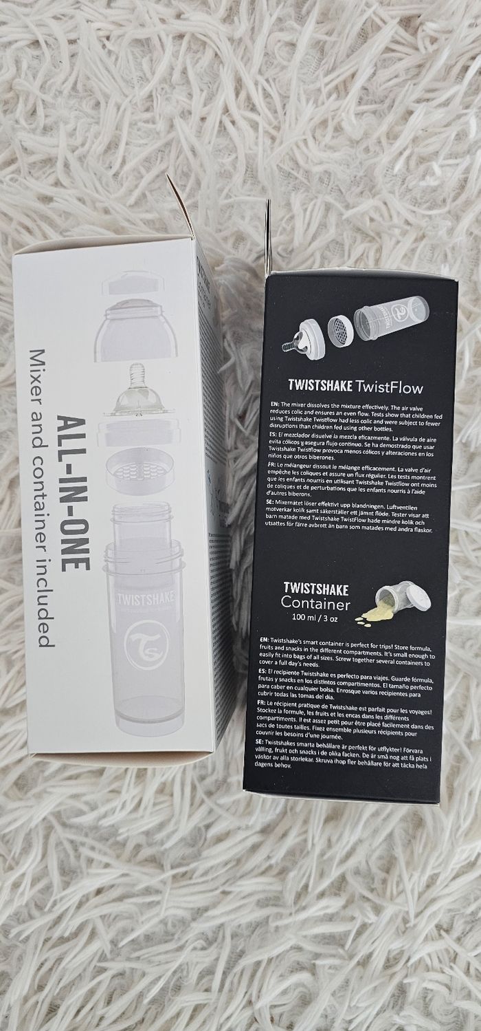 Lot de 2 biberons anticoliques Twistshake neufs - photo numéro 4