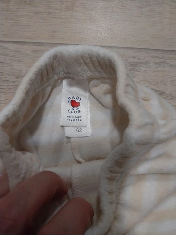 Lot 3 bas pyjama velours T3M - photo numéro 6