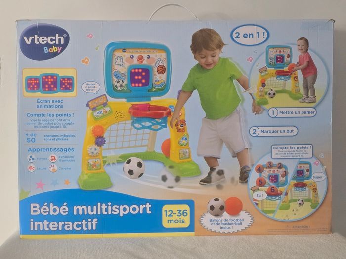 Bébé Multisport Interactif avec sa boite.