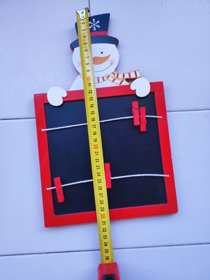 Cadre Bonhomme de neige pour p/photos - photo numéro 6