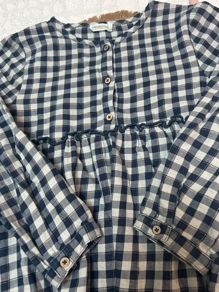 Blouse à carreaux - photo numéro 2