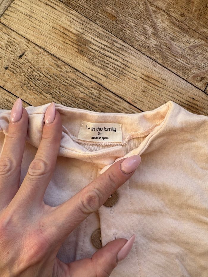 Ensemble Gilet et pantalon 1+ in the Family 3 mois - photo numéro 2