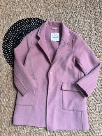Manteau masculin rose