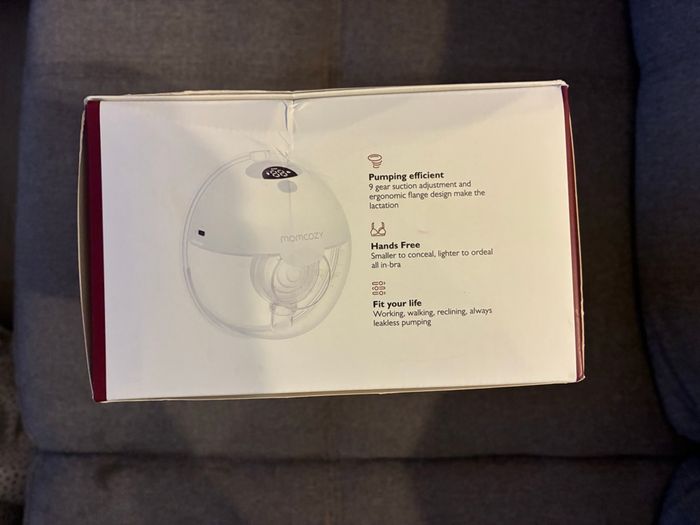 Tire-lait mains libres Momcozy M5 – Double pompe – Très bon état – Super pratique ! - photo numéro 4