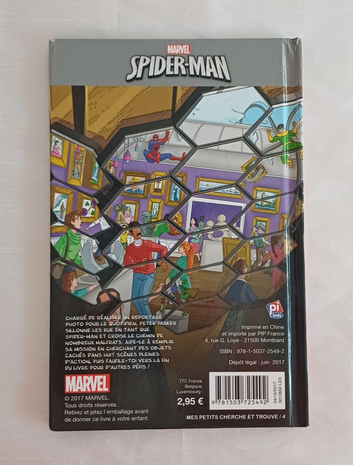 Spider Man 'mon petit cherche et trouve - photo numéro 2