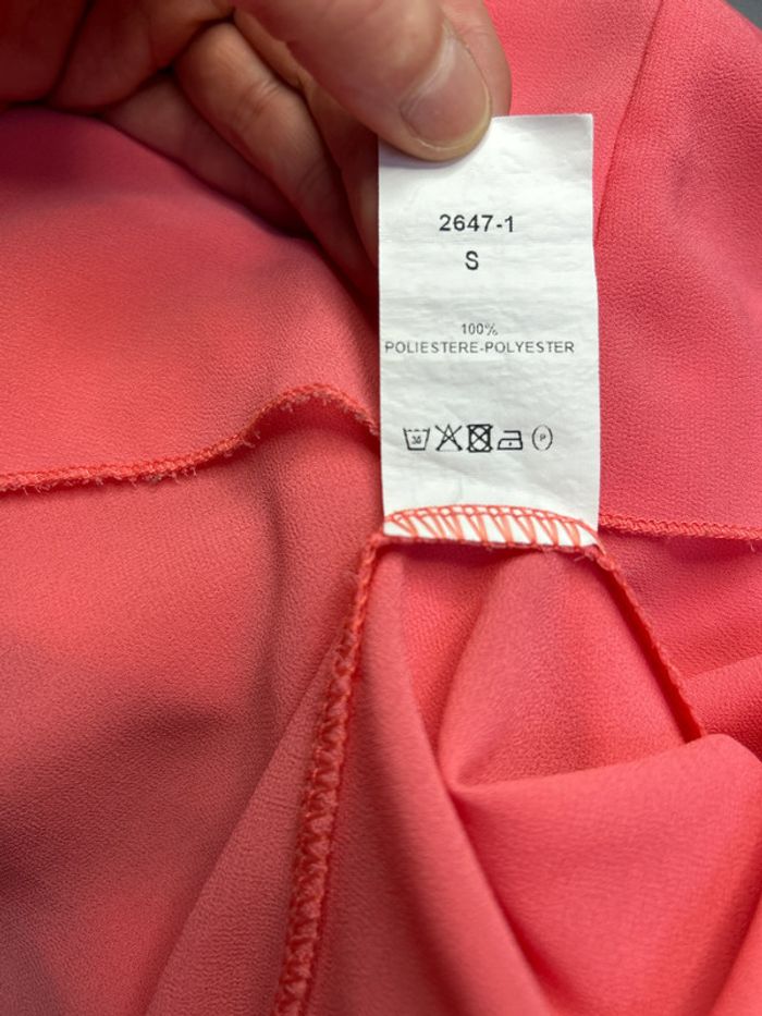 Blouse rose de Angelis - Taille S - photo numéro 5