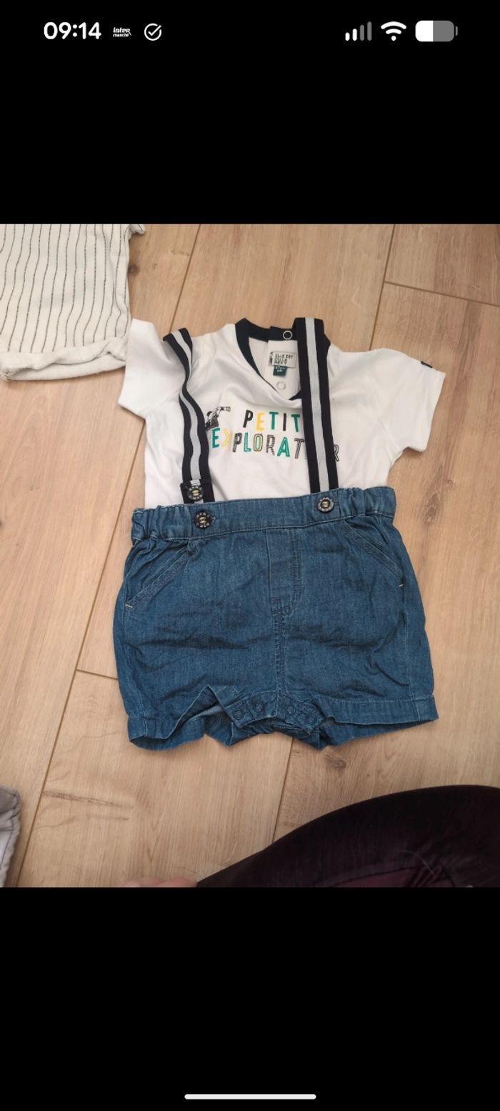 Lot habit garçon 6 mois - photo numéro 2