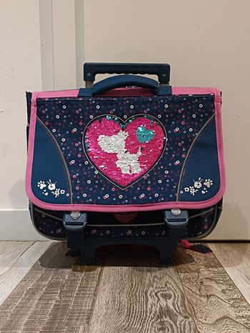 Cartable a roulettes pawz 38cm