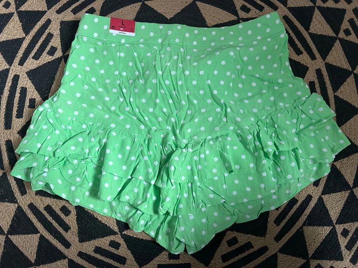 Joli short vert fluo femme - photo numéro 2