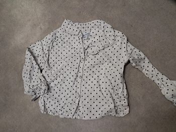 chemise fille 2 ans 24 mois vertbaudet